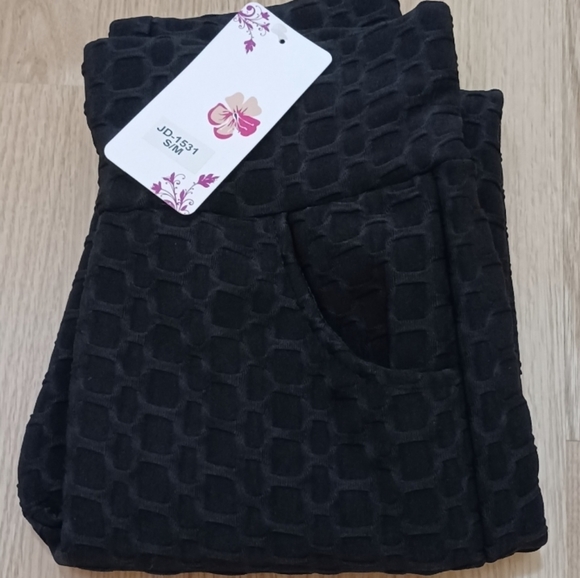 Winter TikTok Warm/Insulated/Lining/High-Waist Leggings size L/XL - Picture 2 of 4